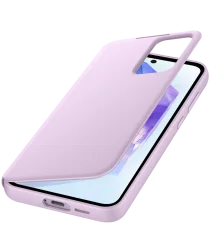 Origineel Samsung Galaxy A55 Hoesje Smart View Wallet Case Roze