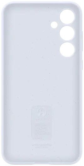 Origineel Samsung Galaxy A55 Hoesje Silicone Case Back Cover Blauw afbeelding 5
