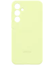 Origineel Samsung Galaxy A55 Hoesje Silicone Case Back Cover Groen