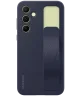 Origineel Samsung Galaxy A55 Hoesje Standing Grip Case Blauw / Zwart