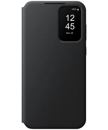 Origineel Samsung Galaxy A35 Hoesje Smart View Wallet Case Zwart Hoesjes