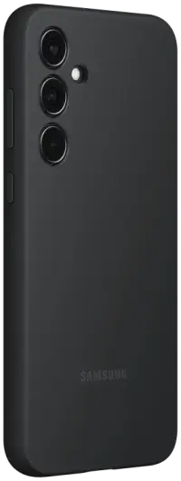Origineel Samsung Galaxy A35 Hoesje Silicone Case Back Cover Zwart afbeelding 2