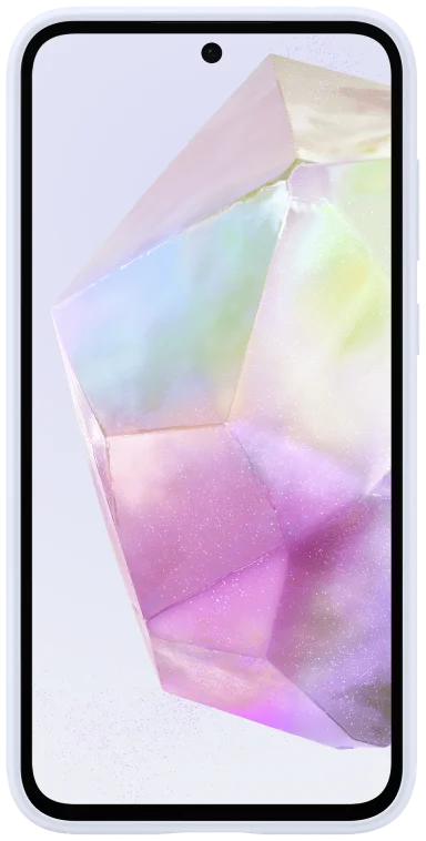 Origineel Samsung Galaxy A35 Hoesje Silicone Case Back Cover Blauw afbeelding 4
