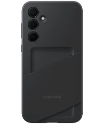 Origineel Samsung Galaxy A35 Hoesje Card Slot Cover Zwart