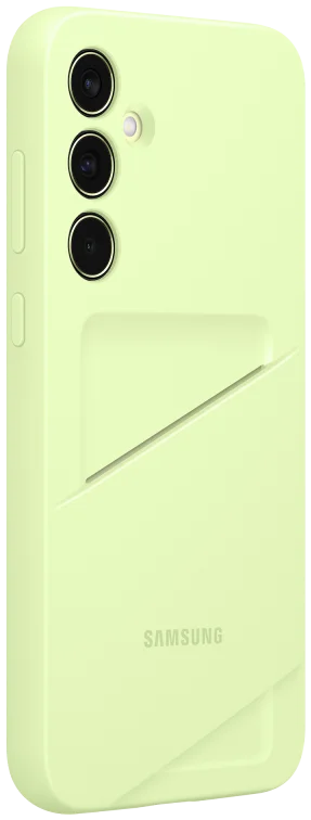 Origineel Samsung Galaxy A35 Hoesje Card Slot Cover Groen afbeelding 2