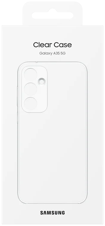Origineel Samsung Galaxy A35 Hoesje Clear Case Hard Cover Transparant afbeelding 6