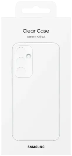 Origineel Samsung Galaxy A35 Hoesje Clear Case Hard Cover Transparant afbeelding 6