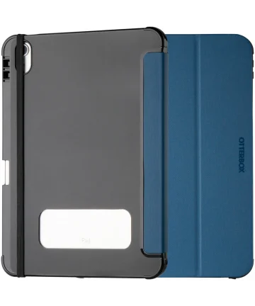 OtterBox React Folio Apple iPad 10.9 (2022) Hoes Book Case Blauw Hoesjes