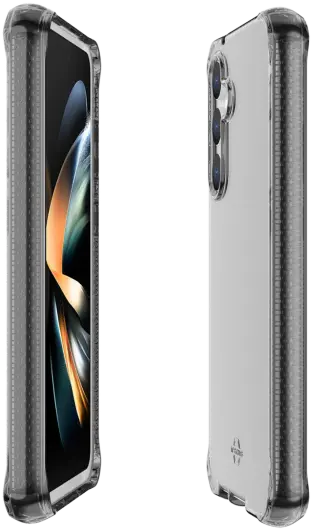 ITSKINS Spectrum R Clear Samsung Galaxy S23 FE Hoesje Zwart afbeelding 2