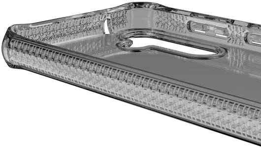 ITSKINS Spectrum R Clear Samsung Galaxy S23 FE Hoesje Zwart afbeelding 5