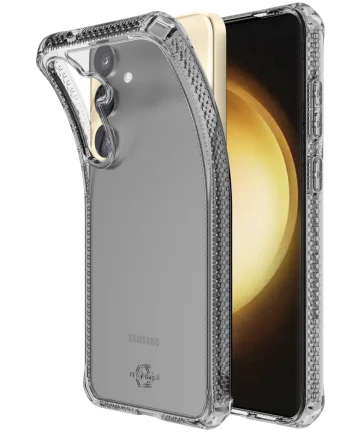 ITSKINS Spectrum R Clear Samsung Galaxy S24 Plus Hoesje Zwart Hoesjes