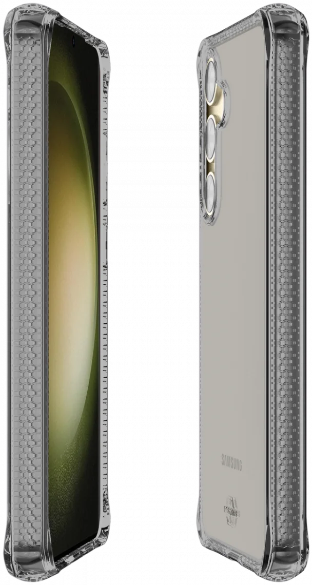 ITSKINS Spectrum R Clear Samsung Galaxy S24 Plus Hoesje Zwart afbeelding 4