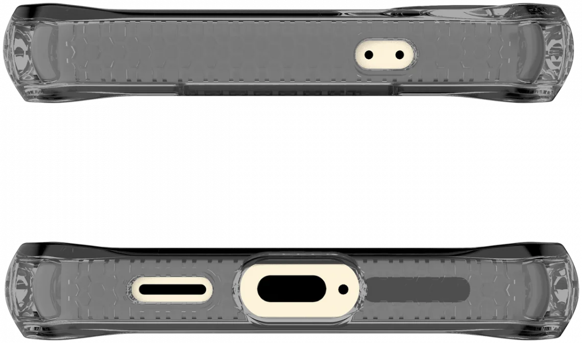 ITSKINS Spectrum R Clear Samsung Galaxy S24 Plus Hoesje Zwart afbeelding 5