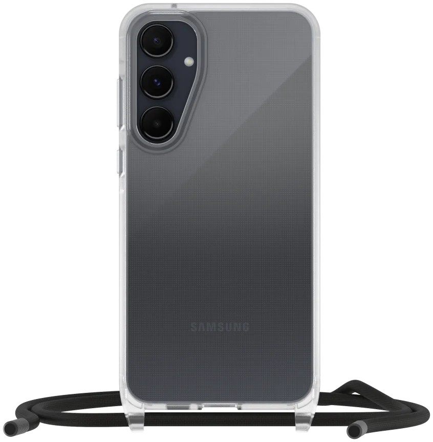 OtterBox React Necklace Samsung Galaxy A55 Hoesje met Koord Clear afbeelding 5