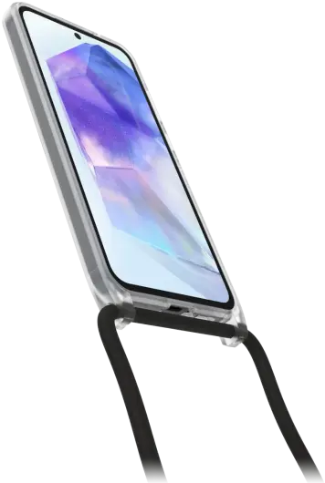 OtterBox React Necklace Samsung Galaxy A55 Hoesje met Koord Clear afbeelding 2