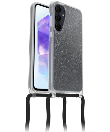 OtterBox React Necklace Samsung Galaxy A55 Hoesje met Koord Glitter Hoesjes