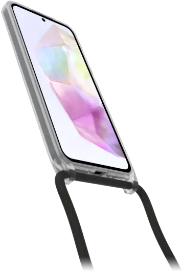 OtterBox React Necklace Samsung Galaxy A35 Hoesje met Koord Clear afbeelding 2