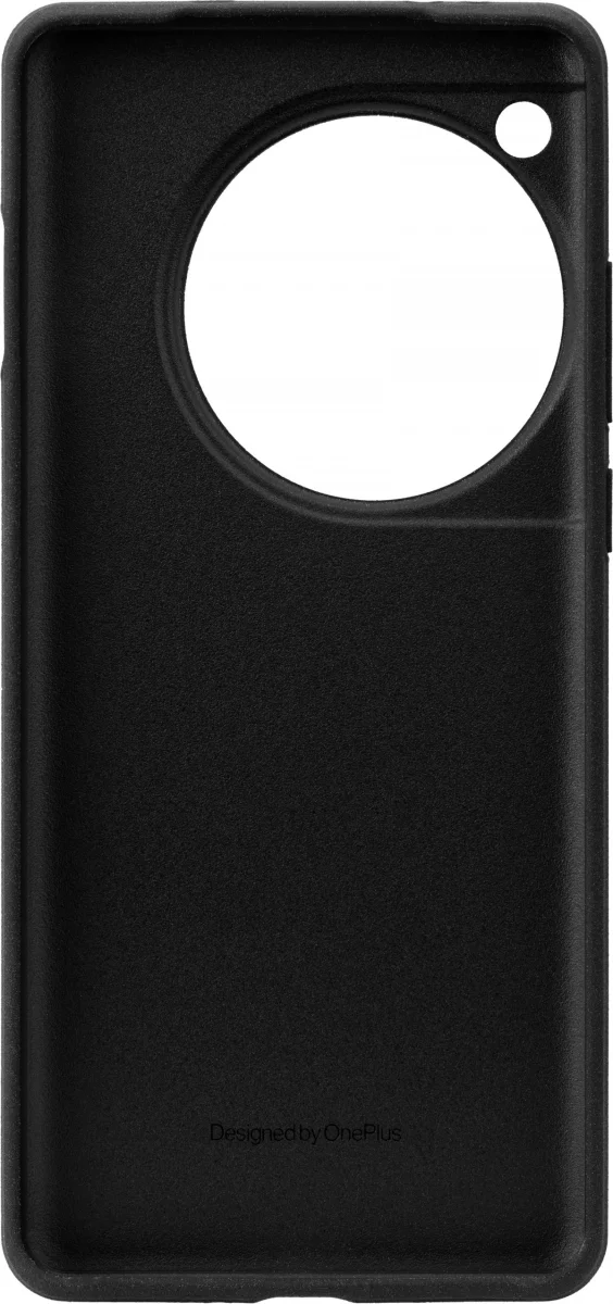 Origineel OnePlus 12R Hoesje Sandstone Textuur Back Cover Zwart afbeelding 5