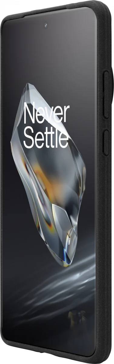 Origineel OnePlus 12R Hoesje Sandstone Textuur Back Cover Zwart afbeelding 6