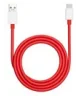 OnePlus USB-A naar USB-C Snellaad Kabel 100W 1M Rood/Wit