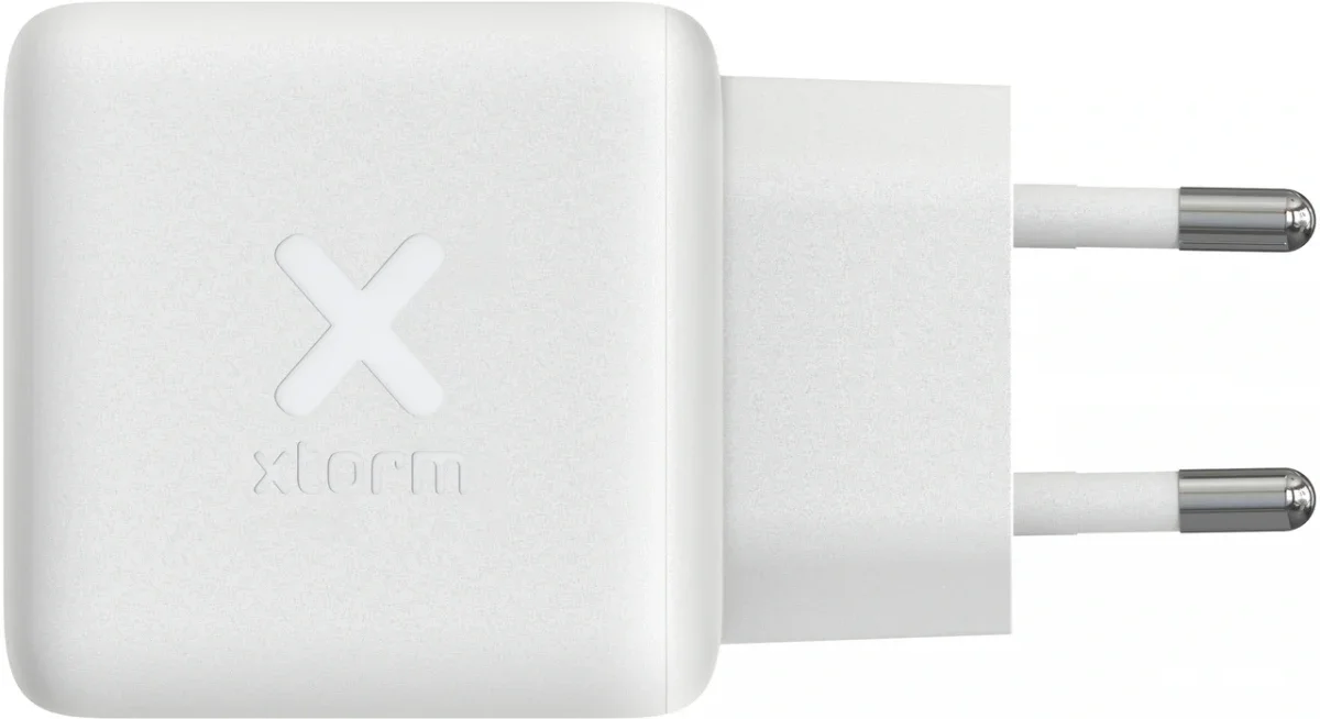 Xtorm 30W GaN Wall Charger Duo-Poorts Oplader met USB-A en USB-C Wit afbeelding 4
