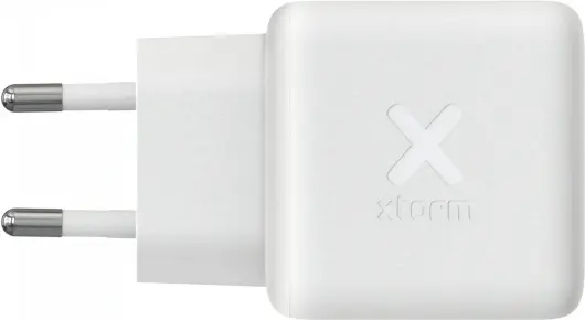 Xtorm 30W GaN Wall Charger Duo-Poorts Oplader met USB-A en USB-C Wit afbeelding 5