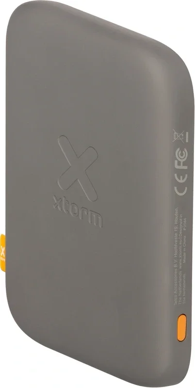 Xtorm Magnetic Wireless Draadloze MagSafe Powerbank 5.000 mAh Grijs afbeelding 4