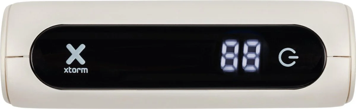 Xtorm Go 10.000 mAh Compacte Powerbank met Digitale Display 15W Wit afbeelding 8