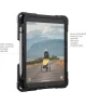 UAG Plasma iPad 10.2 Hoes met Ingebouwde Screen Protector Zwart Ice