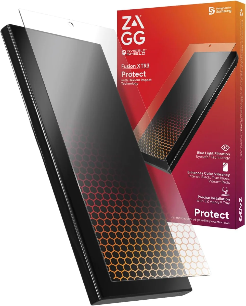 ZAGG InvisibleShield Flex XTR3 Samsung Galaxy S24 Ultra Protector afbeelding 1