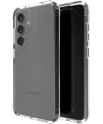 ZAGG Luxe Samsung Galaxy S24 Hoesje 3M Valbescherming Transparant Hoesjes