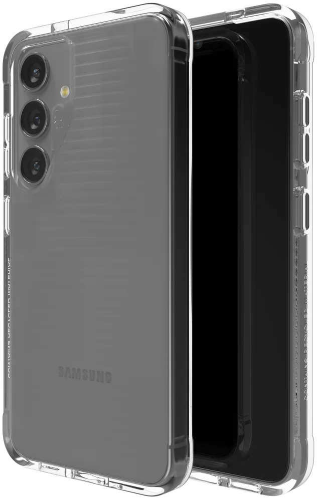 ZAGG Luxe Samsung Galaxy S24 Hoesje 3M Valbescherming Transparant afbeelding