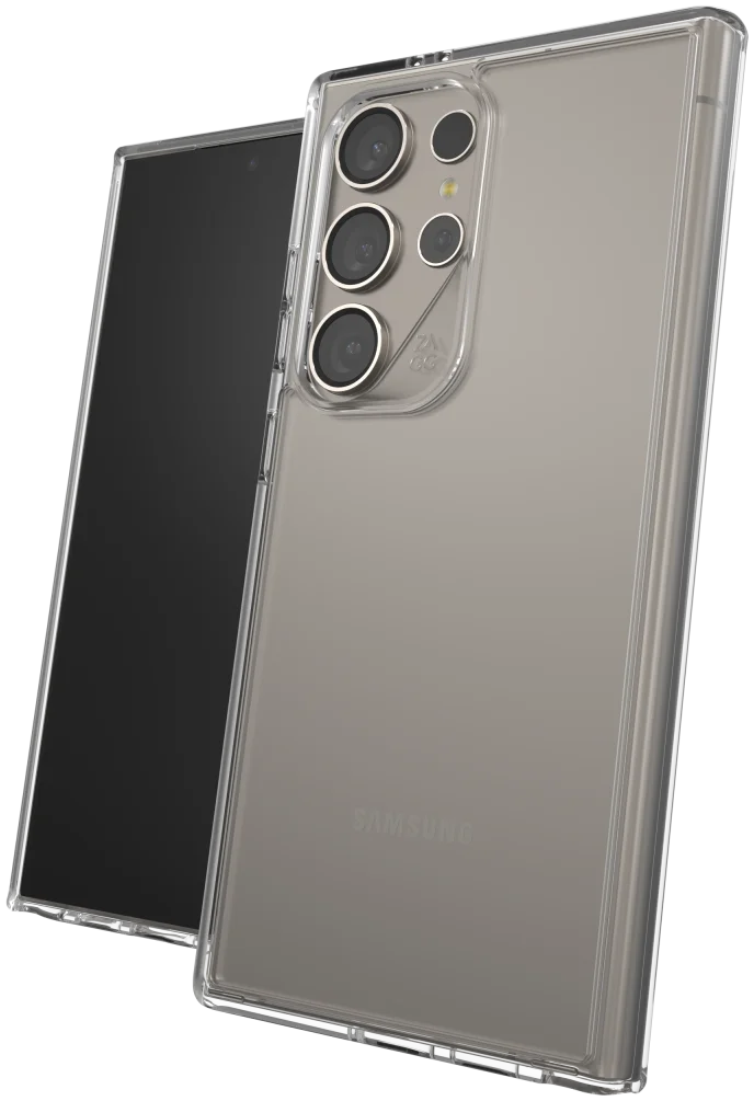 ZAGG Crystal Palace Samsung S24 Ultra Hoesje 4M Drop Proof Transparant afbeelding 2