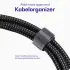 Buddi Flex USB-A naar USB-C Kabel 12W Fast Charge 1M Zwart afbeelding 7