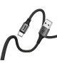 Buddi Flex USB-A naar USB-C Kabel 12W Fast Charge 3M Zwart