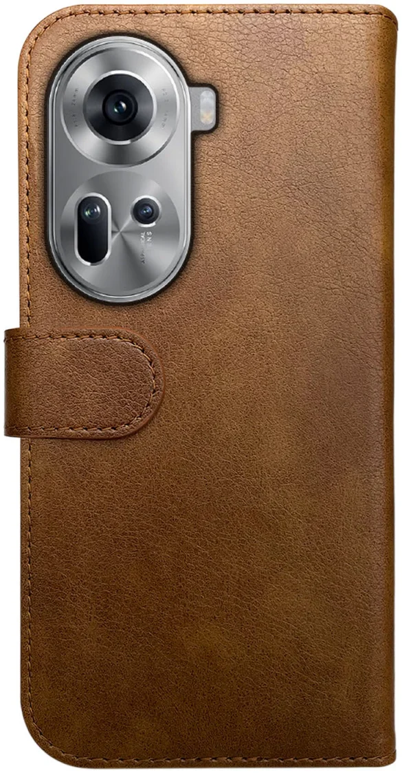 Rosso Element Oppo Reno 11 F Hoesje Book Case Wallet Bruin afbeelding 2