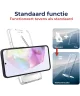 Rosso Samsung Galaxy A35 Tempered Glass Fingerprint en Case Friendly