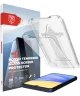 Rosso Samsung Galaxy A15 Tempered Glass Case Friendly met Installatietray