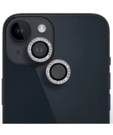 La Lumière Diamond Apple iPhone 13 / 13 Mini Camera Protector Zilver Screen Protectors