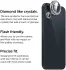 La Lumière Diamond Apple iPhone 15 / 15 Plus Camera Protector Zilver afbeelding 3
