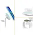 Choetech 3-in-1 Draadloze MagSafe Oplader 15W iPhone/AirPods/Watch Wit afbeelding 6