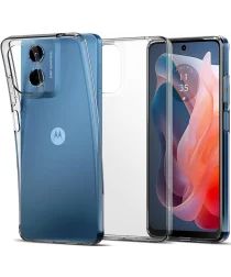 Motorola Moto G24 Hoesje Dun TPU Back Cover Transparant