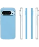 Google Pixel 9 / 9 Pro Hoesje Dun TPU Back Cover Transparant