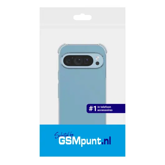 Google Pixel 9 Hoesje Schokbestendig en Dun TPU Back Cover Transparant afbeelding 11