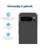 Google Pixel 9 Pro XL Hoesje Schokbestendig en Dun TPU Back Cover Transparant