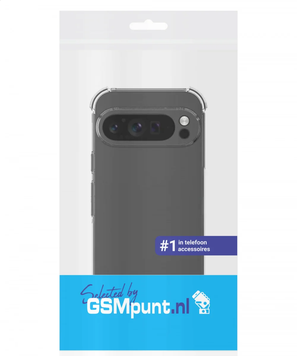 Google Pixel 9 Pro XL Hoesje Schokbestendig en Dun TPU Back Cover Transparant afbeelding 11
