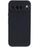 Google Pixel 9 Pro XL Hoesje Dun TPU Back Cover Matte Zwart