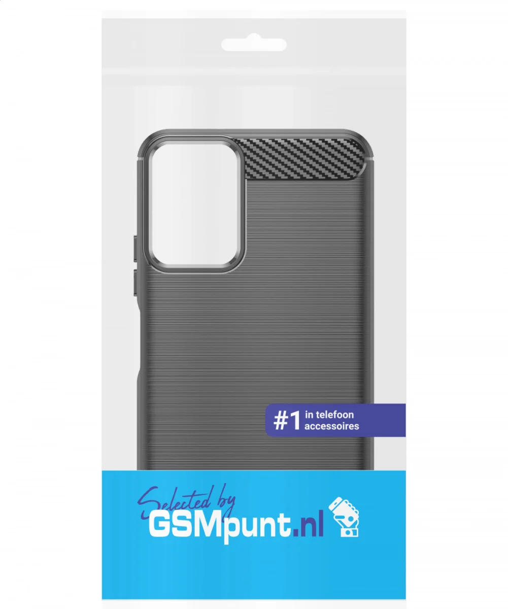 Motorola Moto G04 Hoesje Geborsteld TPU Flexibele Back Cover Zwart afbeelding 9