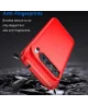 Google Pixel 9 / 9 Pro Hoesje Geborsteld TPU Flexibele Back Cover Rood