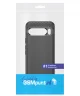 Google Pixel 9 Pro XL Hoesje Geborsteld TPU Flexibele Back Cover Zwart